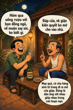 Chuyện vui CẨN THẬN QUÁ...!